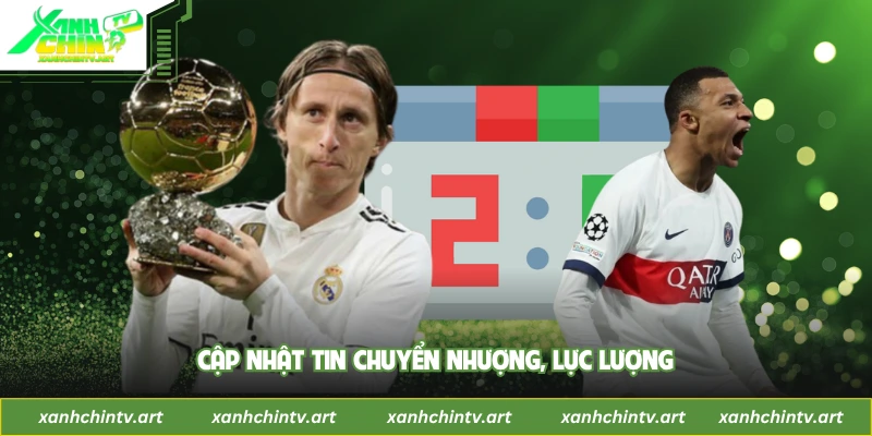 Cập nhật tin chuyển nhượng, lực lượng